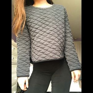 J. Crew Quilted Top